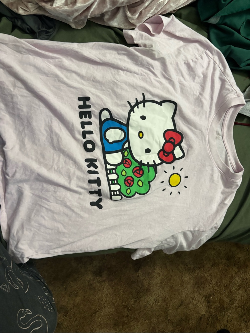 Hello Kitty Pink Kids Graphic Tee